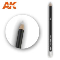 AK Interactive Weathering Pencil - Dirty White (Box - 5 Units)