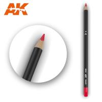 AK Interactive Weathering Pencil - Red  (Box - 5 Units)
