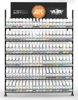 AK Interactive AK-11000-A Retail Display Rack (Empty)