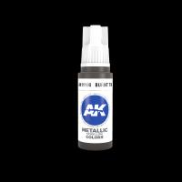 AK Interactive 3G Acrylic Burnt Tin 17ml