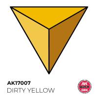AK Interactive Quick Gen - Dirty Yellow 18 ml