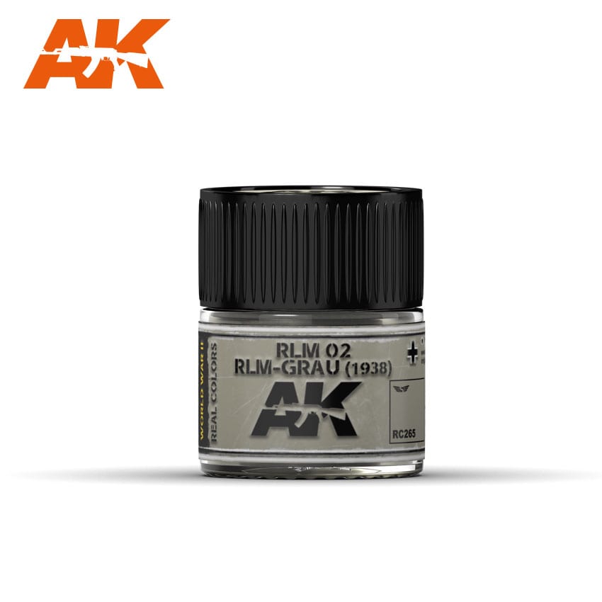 AK Interactive Real Colors RLM 02 RLM-GRAU (1938)