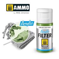 Ammo Mig Bright Green Acrylic Filter