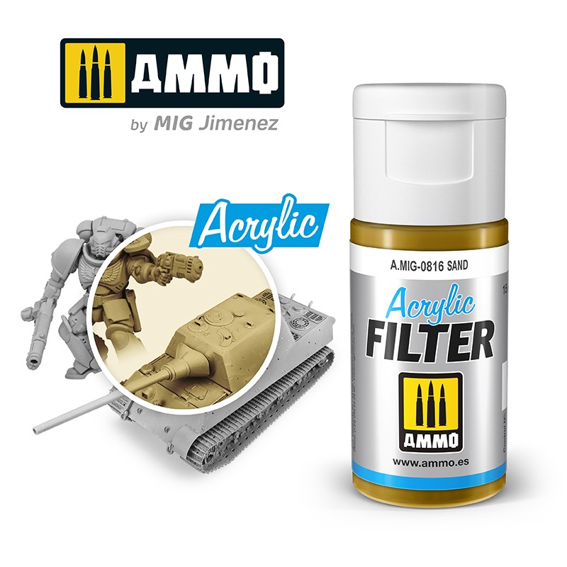 Ammo Mig Sand Acrylic Filter