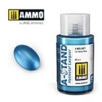 Ammo Mig A-Stand Lacquer Paint 30ml - Hot Metal Blue