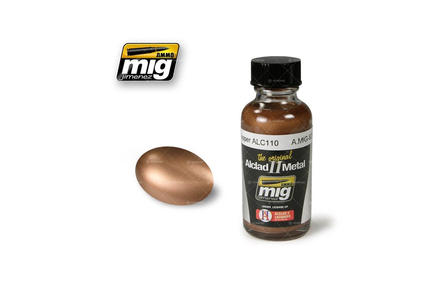 Ammo Mig Copper Alclad Metallic Paint ALC110, 30ml