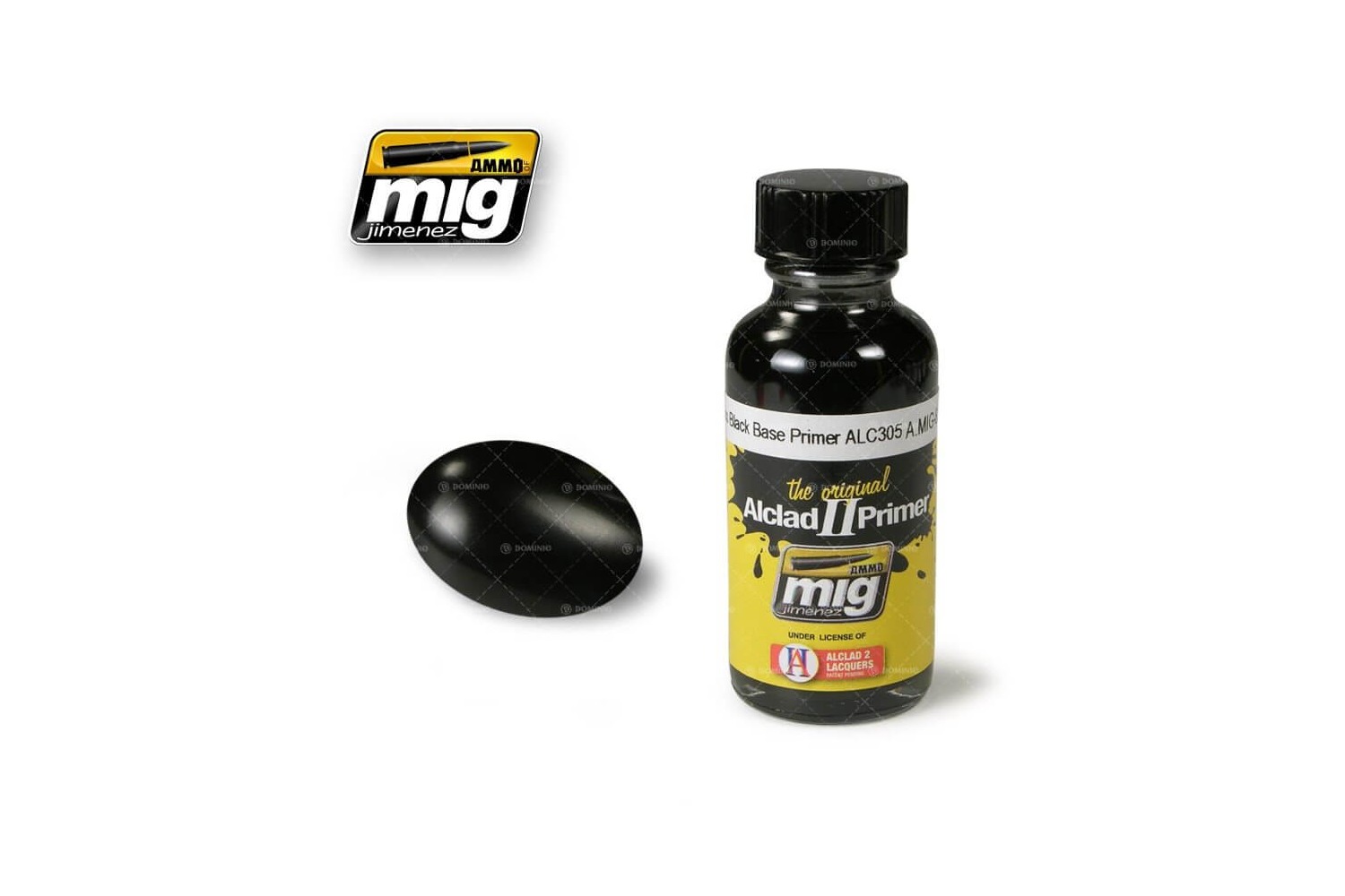 Ammo Mig Black Alclad Microfiller and Primer ALC309, 30ml