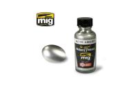 Ammo Mig Stainless Steel Alclad Metallic Paint ALC115, 30ml