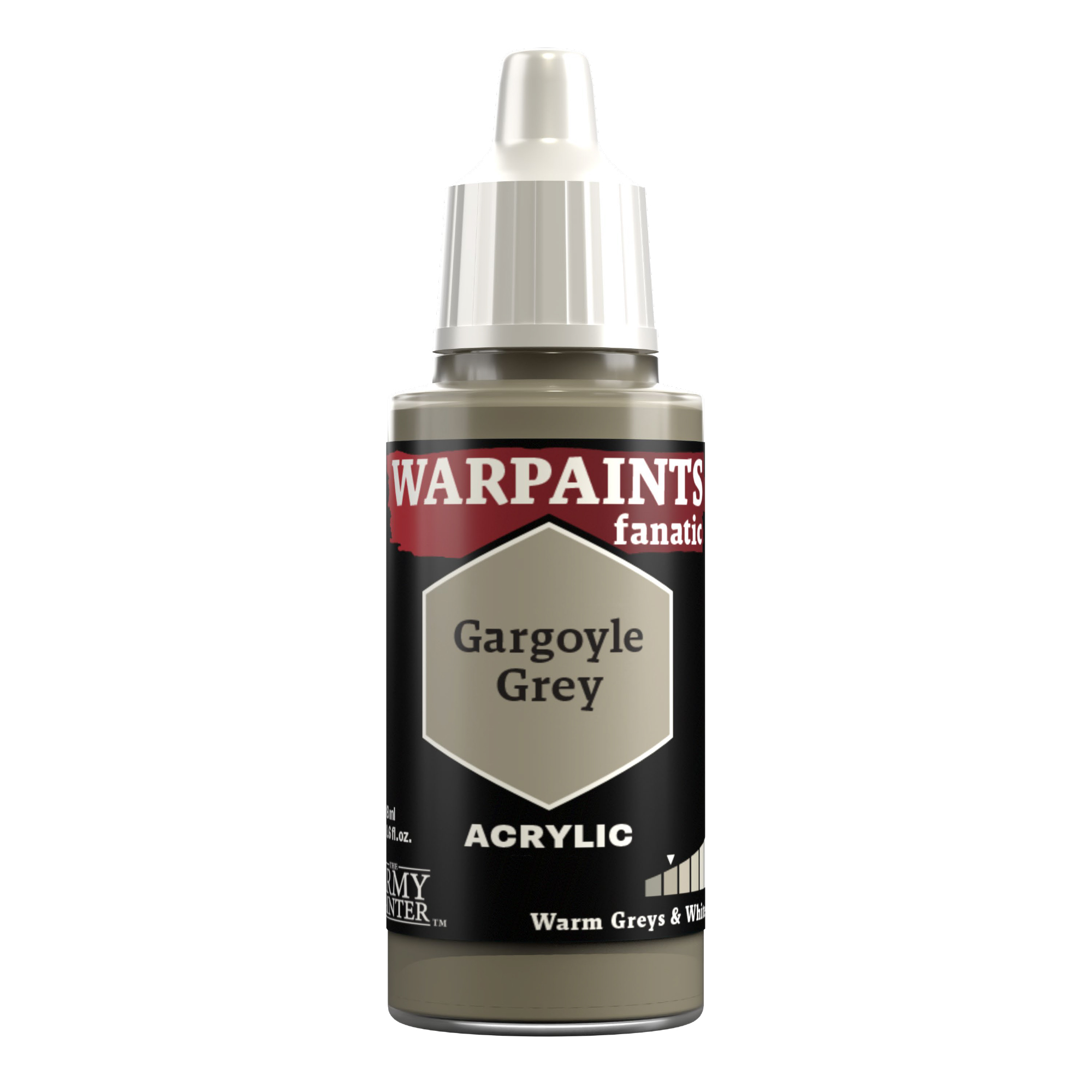 Army Painter Warpaints Fanatic Acrylic, Gargoyle Grey