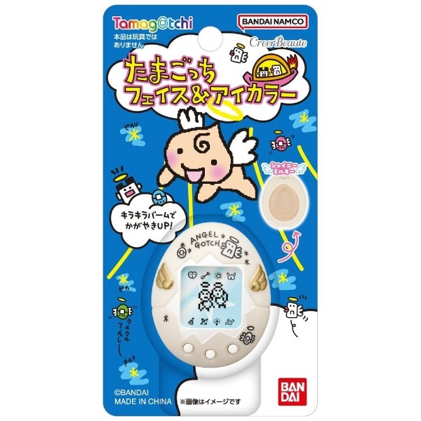 Bandai Lifestyle Tamagotchi Face/Eye Color Tenshitchi (Pearl White) "Tamagotchi"