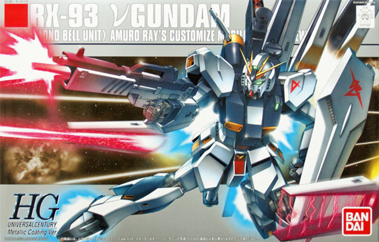 Bandai HGUC 1/144 RX-93 Νu Gundam Metallic Coating Ver.