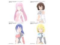 Bandai 30 Minute Sisters Option Hair Style Parts Vol.6 All 4 Types