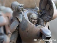 Brick Works Maschinen Krieger Mercenary Army Male Head Parts 'Sergeant Garcia & Bigman Superior'