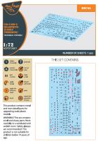 Clear Prop 1/72 UH-2/SH-2 Seasprite (early version) technical stencils