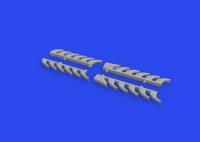 Eduard 1/48 Do 335A exhaust stacks PRINT [Brassin], for TAMIYA