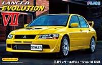 Fujimi 1/24 Mitsubishi Lancer Evolution VII GSR with Window Frame Masking