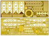 Fujimi 1/700 MS70012 Harbor Large Crane Set Etching Parts