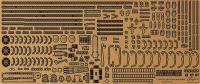 Fujimi 1/700 KAN NEXT Series Photo-Etched Parts Set for IJN Light Cruiser Kuma