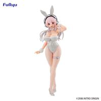 Furyu Corporation Super Sonico Series Pearl White Ver. BiCute Bunnies Figure