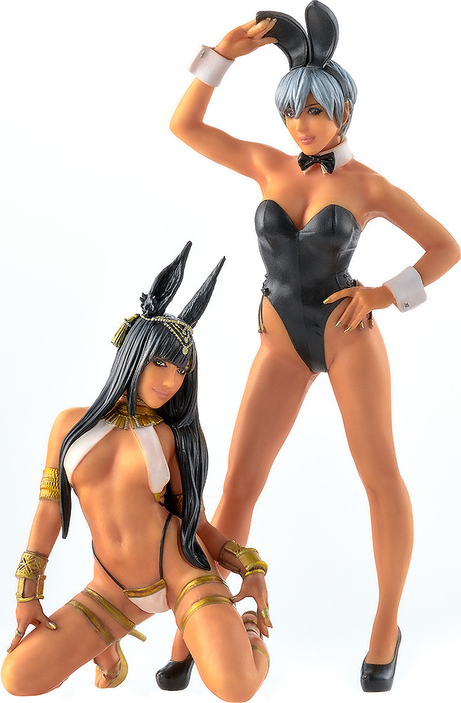 Good Smile Company Plamax MF-47: Minimum Factory non: Bunny Girl & Anubis Costume (Re-Run) 1/20 Scale Figure Model Kit