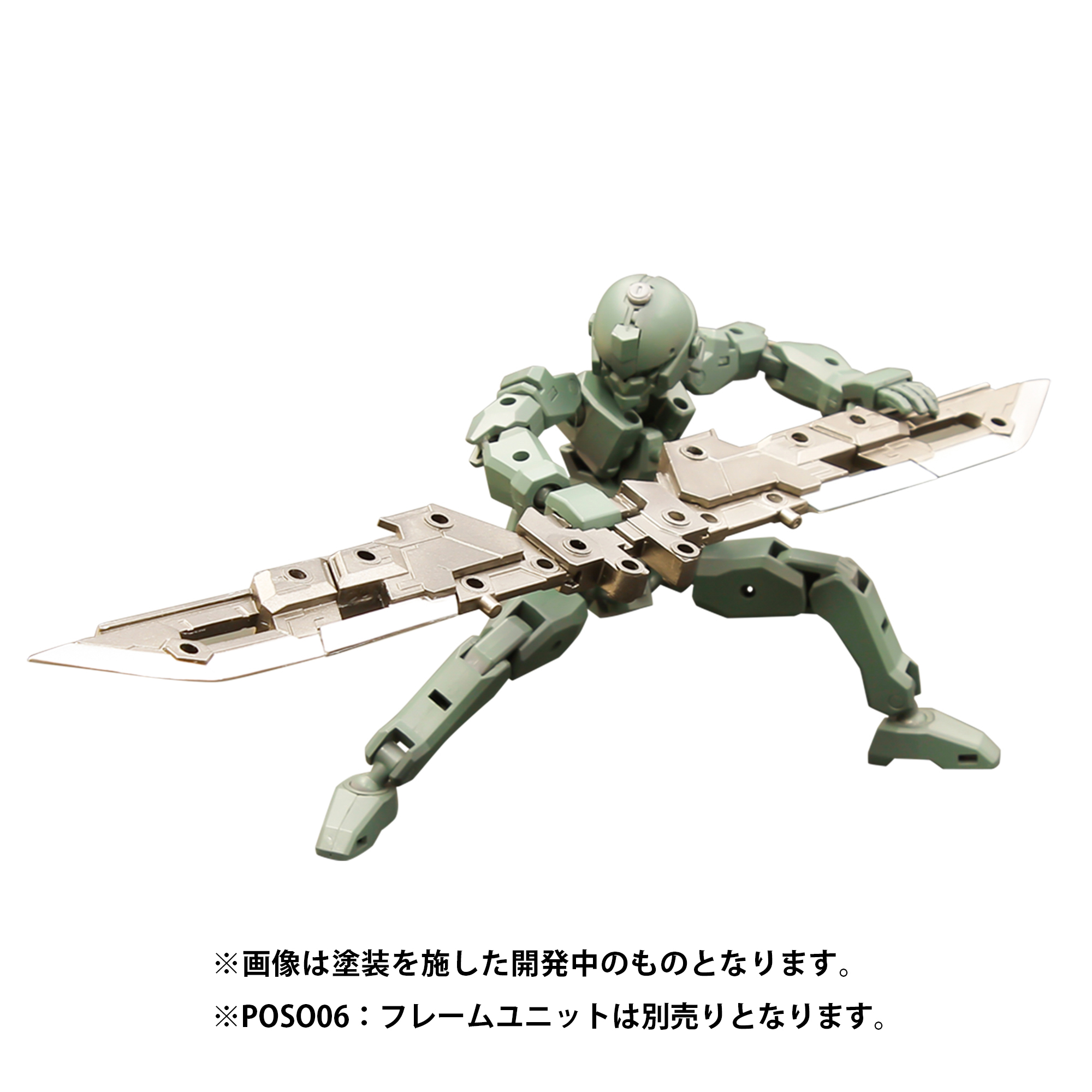 Good Smile Company Pla-Act Option Series 09: Blaze Guns Re-Run Model Kit Accessory