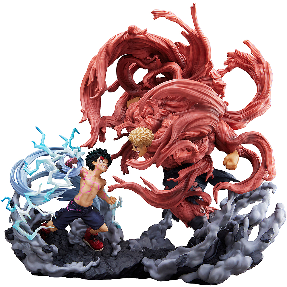 Good Smile Company My Hero Academia Series Izuku Midoriya vs. Muscular Super Situation Figure