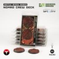 Gamers Grass Battle Ready Bases - Nomad Crew Deck - Round 55mm (2x) (Designed for Infinity)