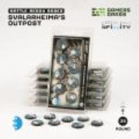 Gamers Grass Battle Ready Bases - Svalarheima’s Outpost - Round 25mm (8x) (Designed for Infinity)