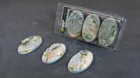Gamers Grass Battle Ready Bases - Urban Warfare - Oval 75mm (x3)
