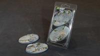 Gamers Grass Battle Ready Bases - Urban Warfare - Oval 90mm (x2)