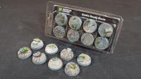 Gamers Grass Battle Ready Bases - Urban Warfare - Round 32mm (x8)
