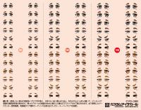 HiQ Parts Custom Eye Decal 1/12 8-B (1pc)