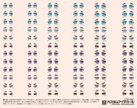 HiQ Parts Custom Eye Decal 1/12 8-C (1pc)