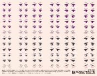 HiQ Parts Custom Eye Decal 1/12 9-C (1pc)