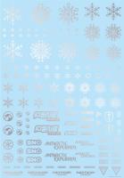 HiQ Parts Snow Decal Silver (1pc)