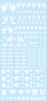 HiQ Parts Tattoo Decal 01 'Heart' White (1pc)
