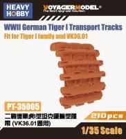 Heavy Hobby 1/35 WWII German Tiger I Transport Type-VK36.01 Workable Tracks