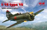 ICM 1/32 I-16 type 10, WWII Soviet Fighter