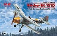 ICM 1/32 Bucker Bu 131D, WWII German Training Aircraft