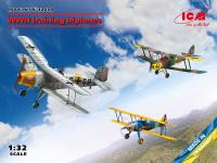 ICM 1/32 WWII training biplanes (Bücker Bü 131D, DH.82A Tiger Moth, Stearman PT-17), Aircraft