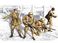 ICM 1/35 British Infantry (1917-1918) (4 figures - 1 officer, 3 soldiers)