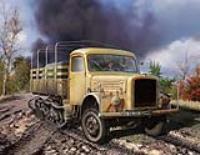ICM 1/35 KHD S3000/SS M Maultier, WWII German Semi-Tracked Truck