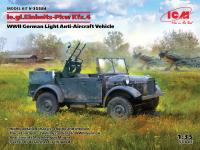 ICM 1/35 le.gl.Einheitz-Pkw Kfz.4, WWII German Light Anti-Aircraft Vehicle
