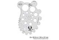 IWATA Artool Blasted FX Circle FXFreehand Airbrush Template by Ryan 'Ryno' Templeton
