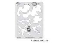 IWATA Artool FX4 Classic Camo Freehand Airbrush Template by Craig Fraser