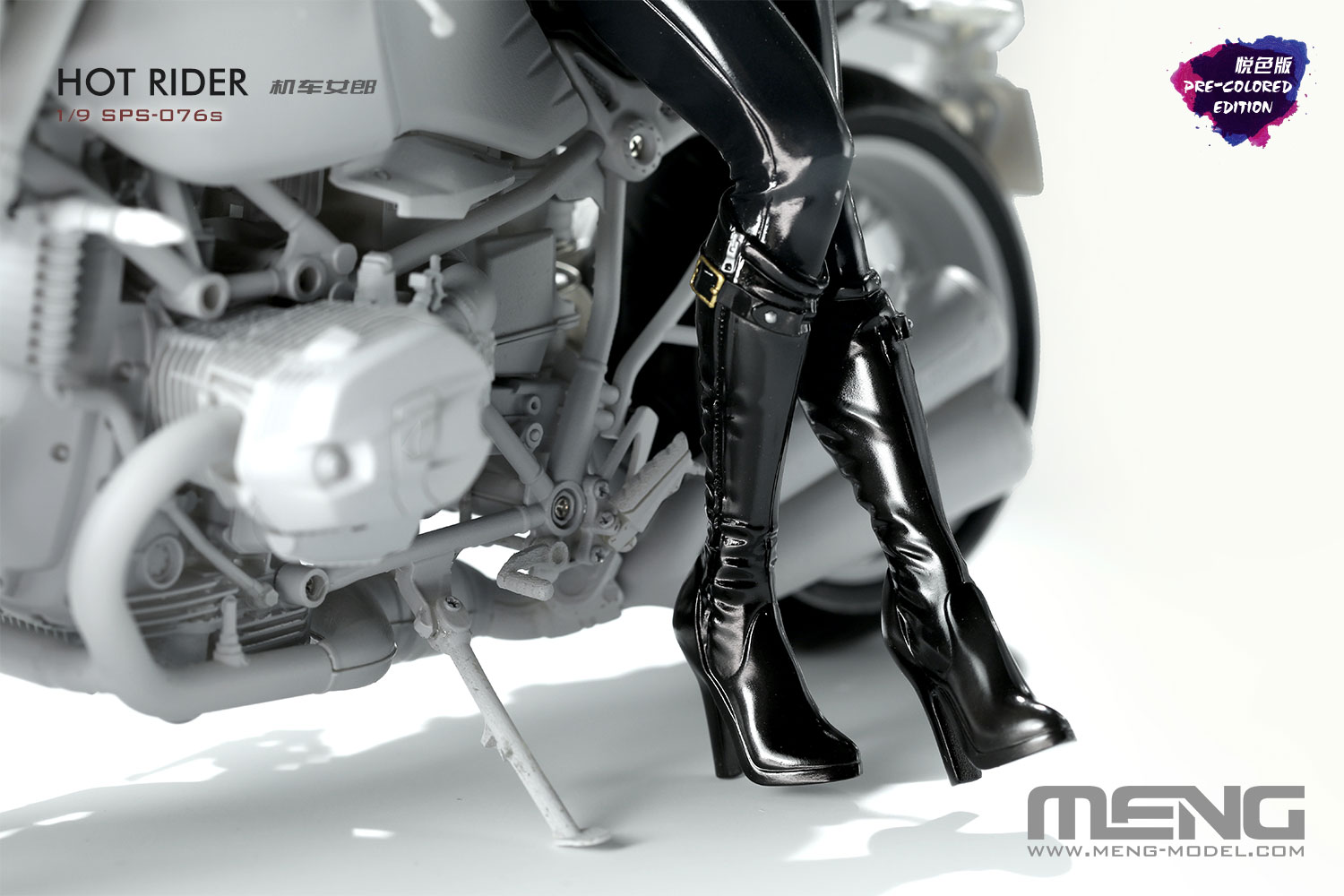 【希少】1/9 モンモデル HOT RIDER Meng 1/9 Hot Rider (Resin) (Pre-colored Edition, Assembled