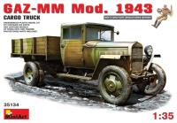 MiniArt 1/35 GAZ-MM. Mod. 1943. Cargo Truck