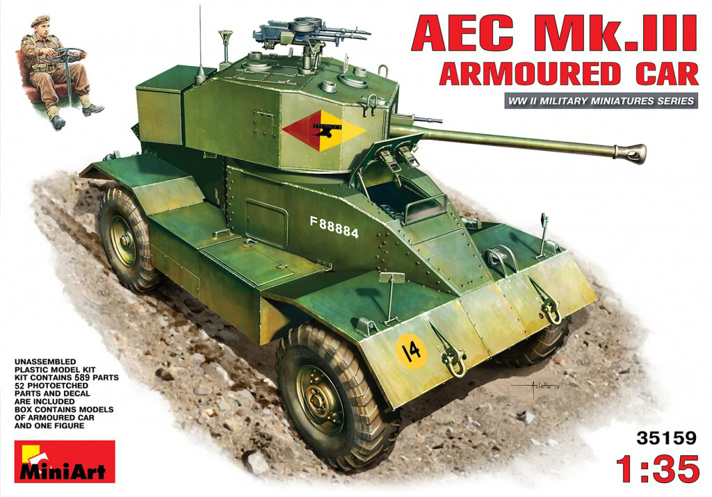 MiniArt AEC Mk 3 Armoured Car (1/35)