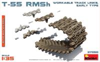 MiniArt T-55 RMSh Workable Track Links. Early Type (1/35)