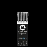 Molotow BLACKLINER Set 1 (4 Markers)